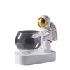 Nordic Astronaut Resin Decorative Flowerpot Ornaments Astronaut Flowerpot Astronaut Glass Vase Desk Vase Home Decor Accessories