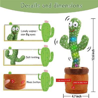 Dancing and Talikng Cactus Toy